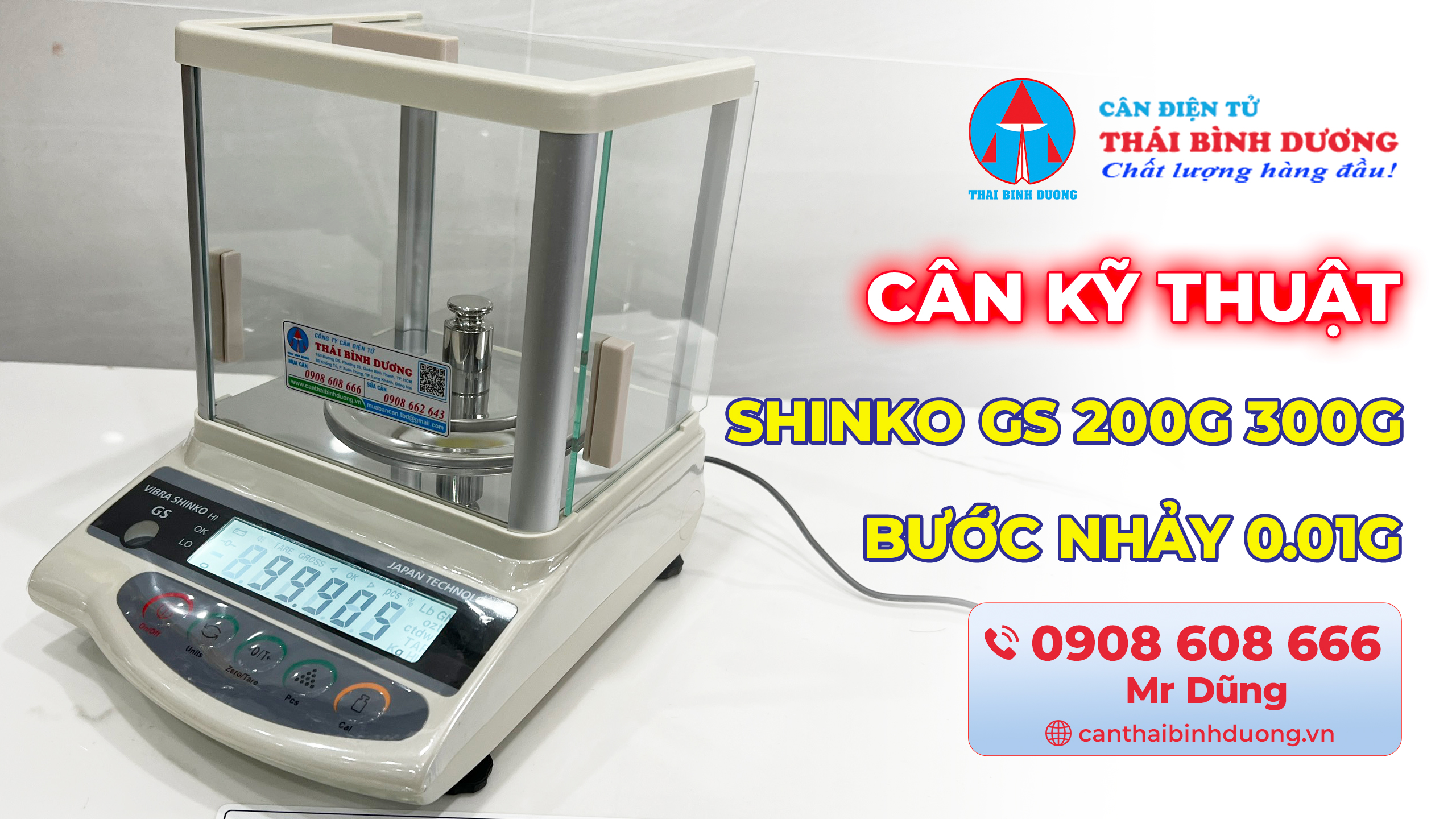 cân kỹ thuật Shiko GS 200g 300g